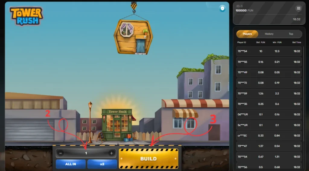 Tower Rush Demo Spiel